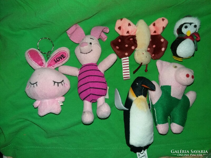 Huge retro plush toy and fairy tale figure package Breki and the others 19 pcs in one picture