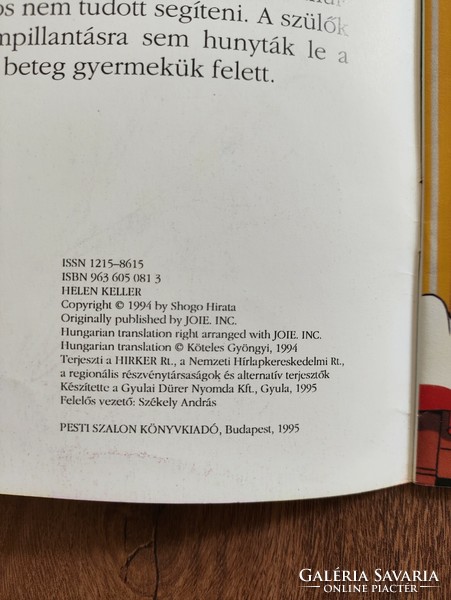 Narrative booklets of the Pest salon 37. Heléna 1995