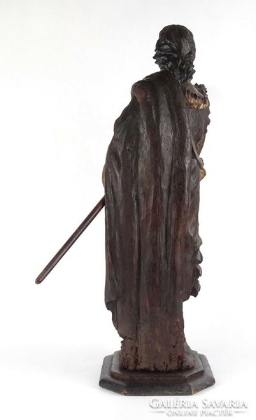 1R847 xix. Century carved statue 49 cm