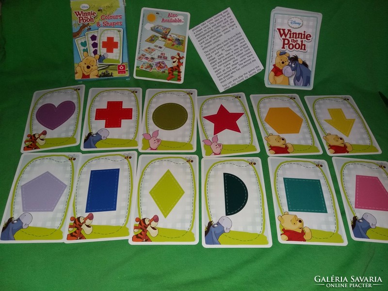 Retro DISNEY - MICIMACKÓ figurás logikai játék kártya dobozával a képek szerint