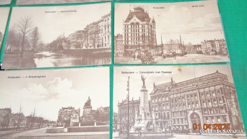 Rotterdam  10 db  képeslap a 20 -as évekből