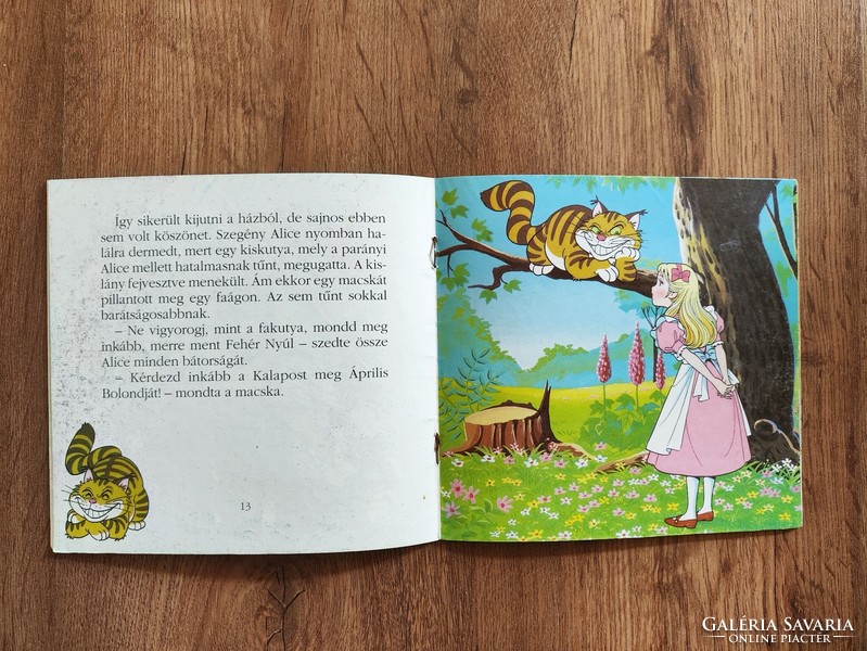 Narrative pamphlets of the Pest salon 24. Alice in Wonderland 1993