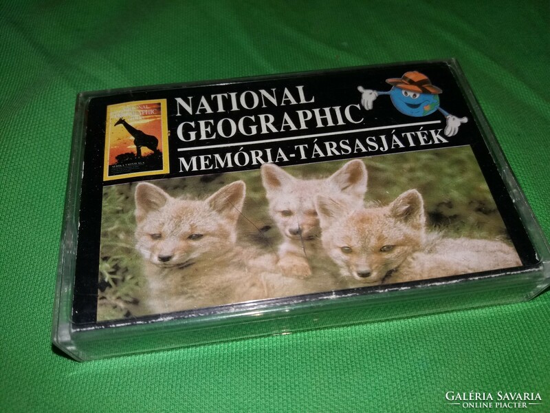 National geographic memory literacy card game card according to the pictures