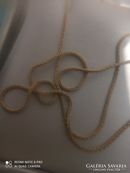 14K gold chain with pendant