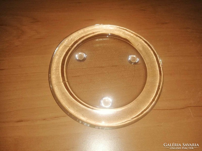 Glass coaster, coaster - diameter 11 cm (40/d)