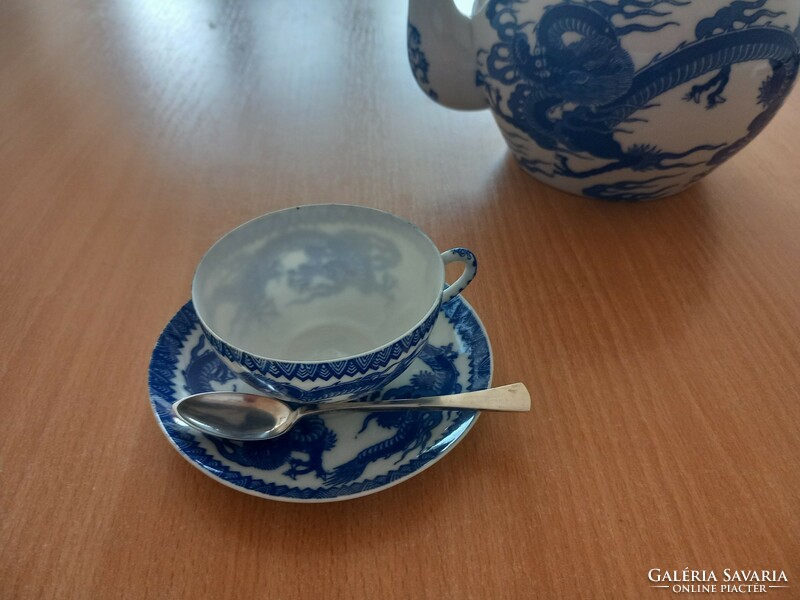 Japán két személyes porcelán reggeliző szett