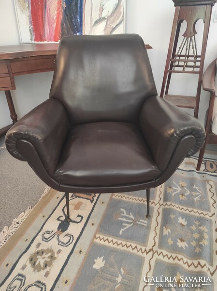 A pair of Gigi radice Italian armchairs! Mid-century, vintage, retro