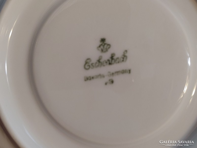Eschenbach bavaria germany porcelain floral small plates coasters