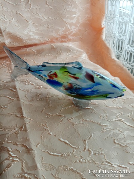 Murano style glass fish