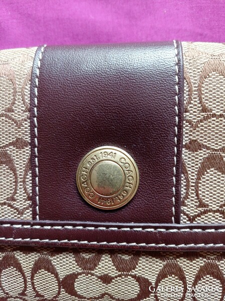 Original coach wallet, envelope bag