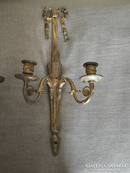 Pair of Louis XVI wall arm