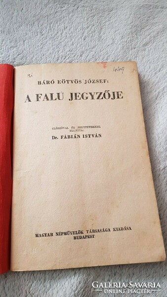 Series of Hungarian classics - Joseph Eötvös: the village clerk