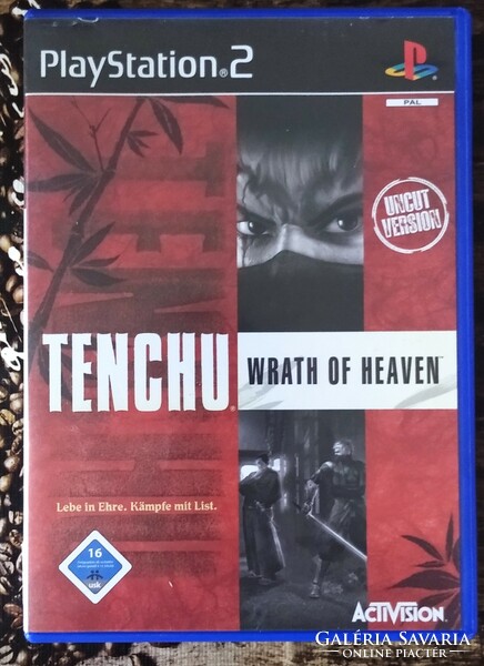 Ps2 game tenchu wrath of heaven