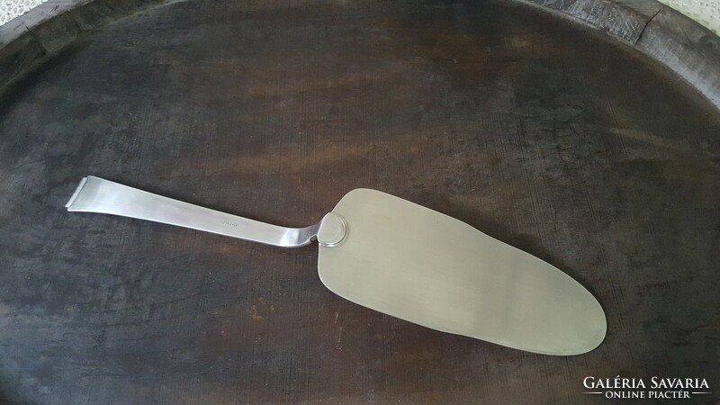 Old thick, massive wmf silver-plated cake spatula