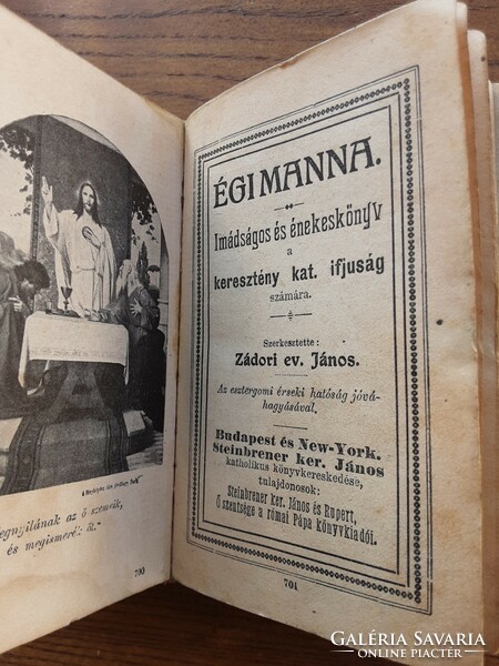 Antique prayer book buckled bible 1927