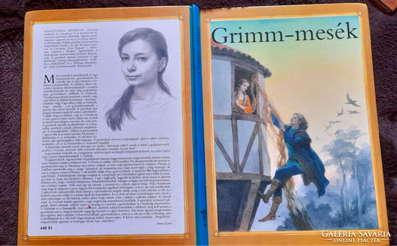 Régi Grimm mesék mesekönyv 1993