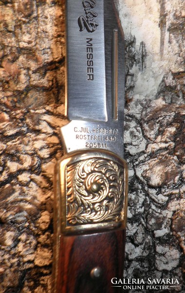 Herbertz exclusive hunting knife, from a collection.
