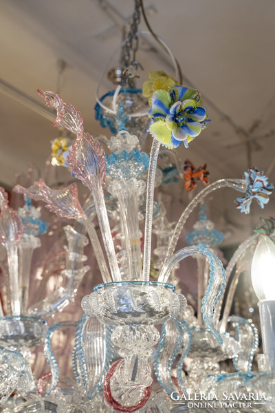 Ca'rezzonico chandelier - handmade Murano glass