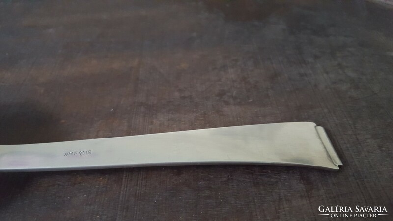Old thick, massive wmf silver-plated cake spatula