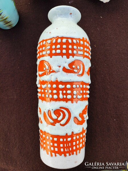Retro Hungarian ceramic vase 32 cm