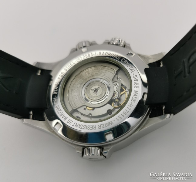 Hamilton khaki navy gmt 200m diving watch complete set