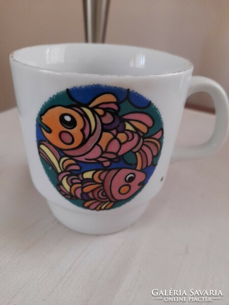 Alföldi horoscope mug fish