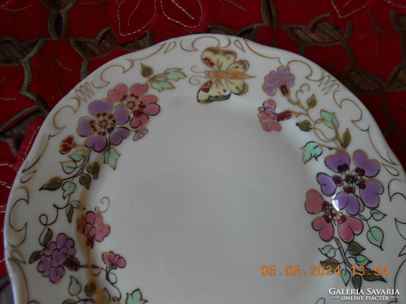 Zsolnay butterfly cake and sandwich plate i