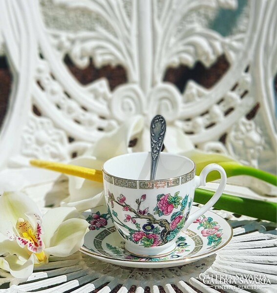 English indian tree tea cup and saucer