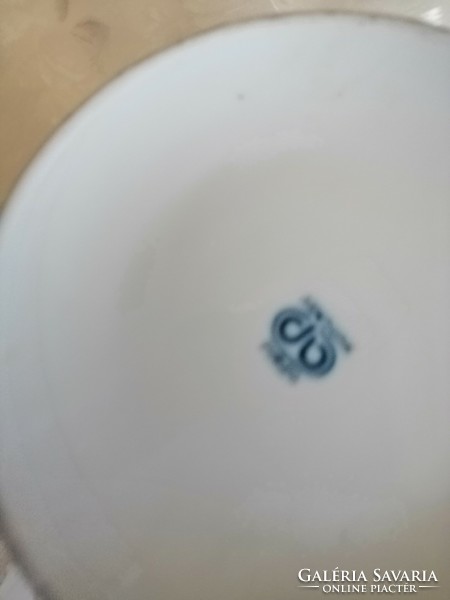 Alföldi gulyás tányér kék csíkos