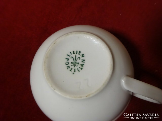 Lilien porcelain tea cup, diameter 10.2 cm. Jokai.