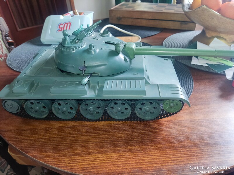 Retro remote control Russian tank