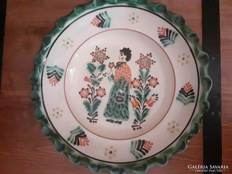 Váczi Karcagi wall plate, plate