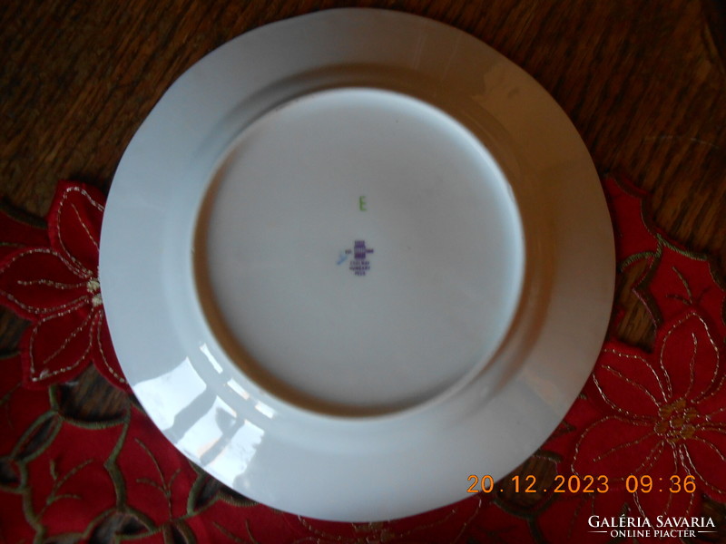 Zsolnay pompadour ii cake plate, 19 cm