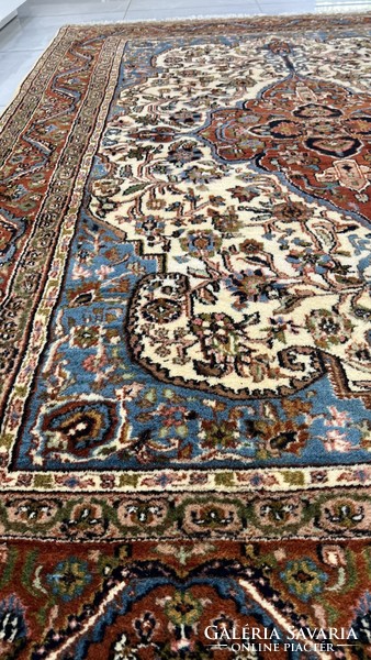 3631 Dreamy Hindu Tabriz hand-knotted woolen Persian rug 170x245cm free courier