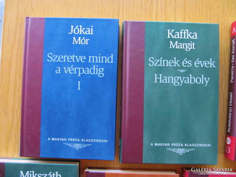 Classics of Hungarian prose: gyula krúdy, mór jókai, géza gárdonyi, kálmán mikszáth, margit kaffka