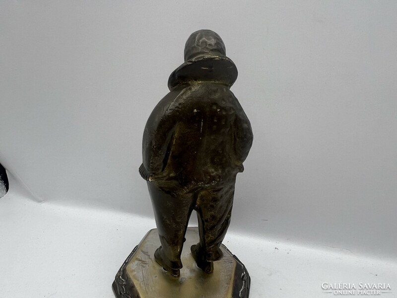 Del pierrot bronze statue, size 14 x 9 cm. 5081