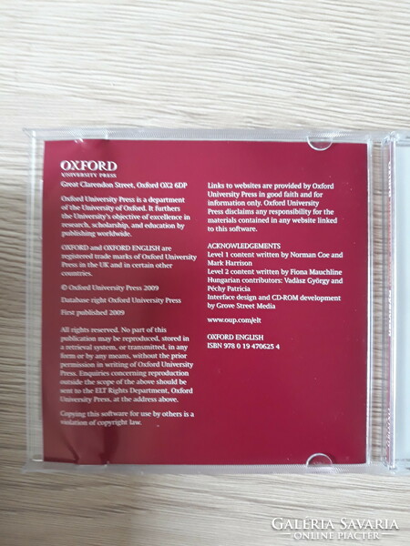 Oxford Interaktív Angol Nyelvtan (CD-ROM)