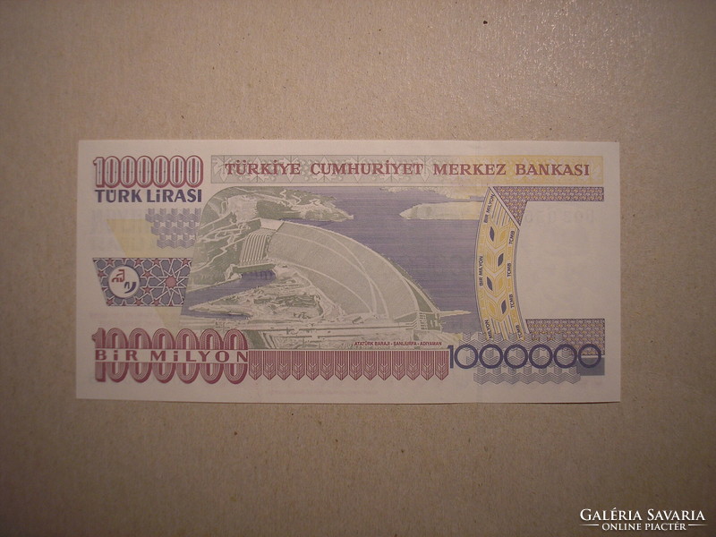 Törökország - 1 000 000 Lira 1970 UNC