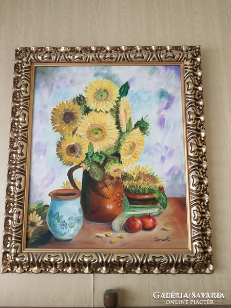 Simon m. Veronica: sunflowers