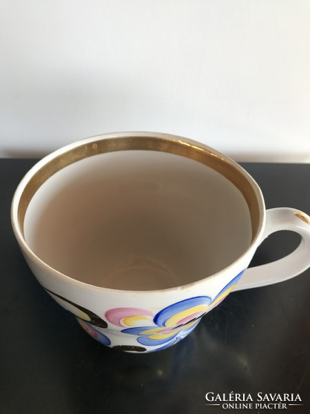Huge mug, with wide gilding, marked below (20/d)