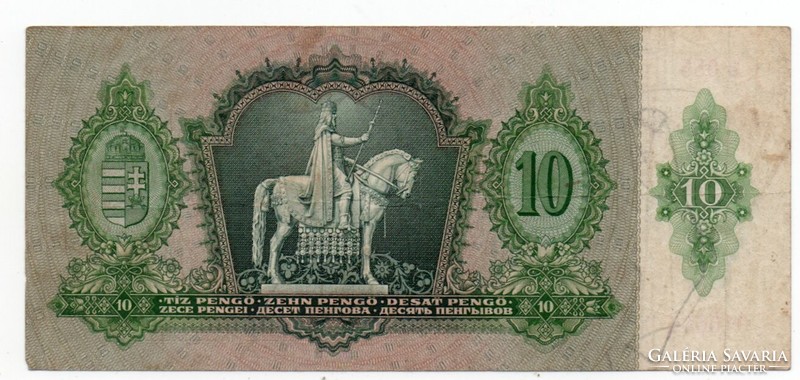 10    Pengő    1936