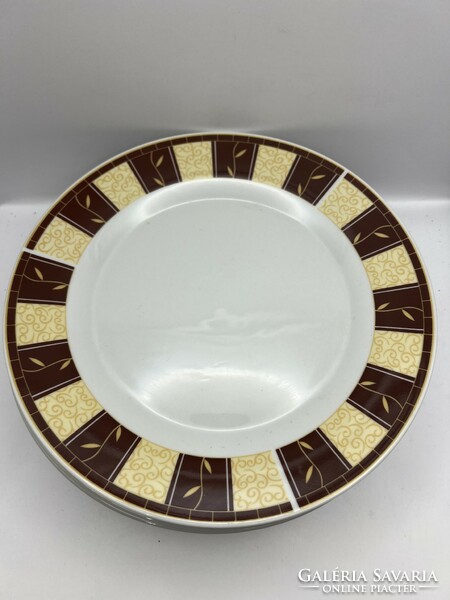 Domex fine art deco quality porcelain cake set, 23 cm, 6 pcs.5058