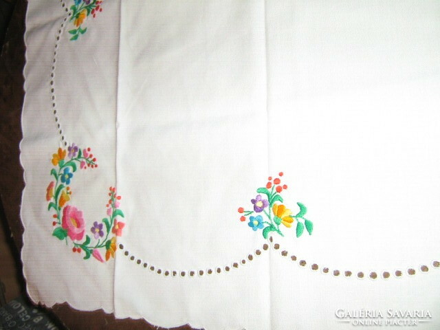 Beautiful hand embroidered tablecloth from Kalocsa