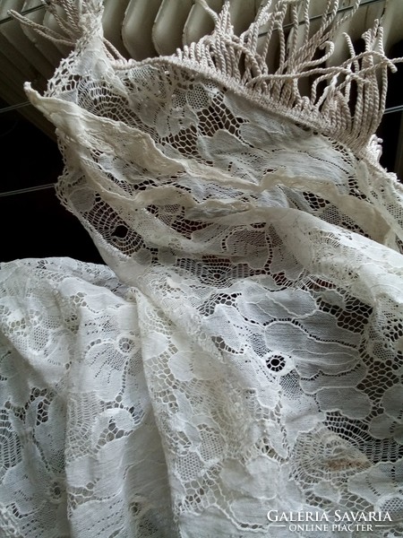 Old lace bedspread
