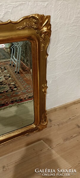 Antik biedermeier tükör 90X70cm