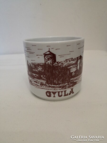 Alföldi porcelain mug Gyula