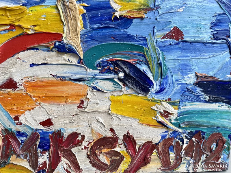 Medgyessy-Kovács Gyula Cote d’ Azur, nagy méret!