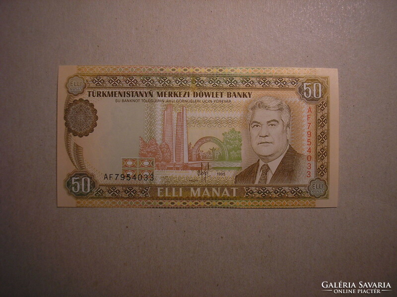 Turkmenistan - 50 manat 1995 oz
