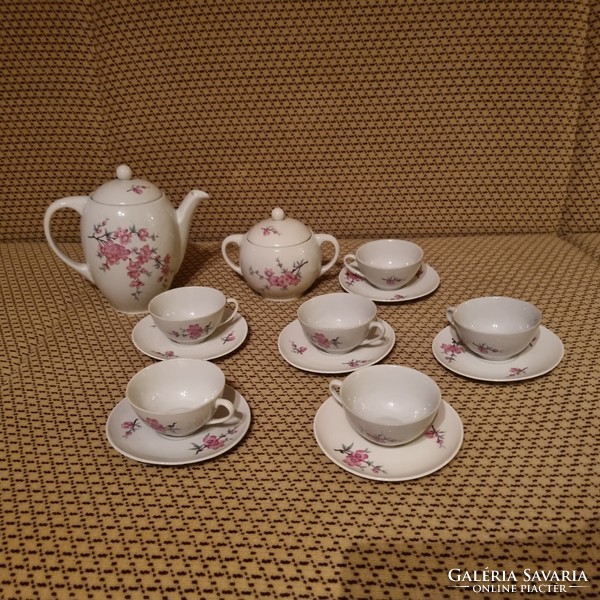 Cherry blossom coffee set for 6 people