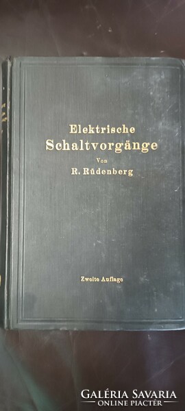 Electrische Schaltvorgänge von R. Rüdenberg